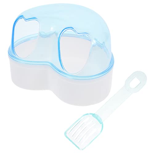 CIYODO Hamsterbadezimmer Sandbadekasten für Haustiere Chinchilla-Katzentoilette Sandbadebecken für Ratten Meerschweinchen vertiefte Toilette zufällige Farbe CIYODO Hamsterbadezimmer Sandbadekasten für Haustiere Chinchilla-Katzentoilette Sandbadebecken für Ratten Meerschweinchen vertiefte Toilette zufällige Farbe von CIYODO