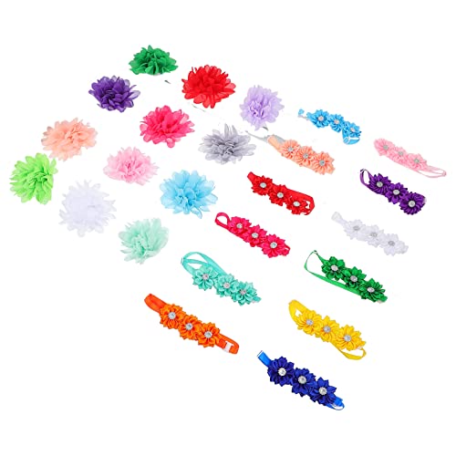 CIYODO 1 Satz für und Verstellbare Tierhalsbänder mit Blumigem Design Teiliges Dekorationszubehör für Haustiere von CIYODO