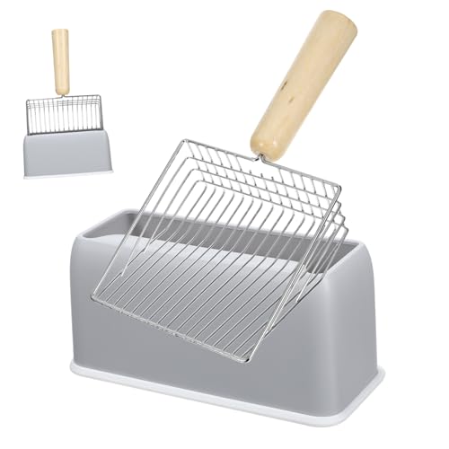 CIYODO 1 Set Grau Nip Cat Scratch Protector Metall Abs Jumbo Katzentoilette Liner Holz Katze Wurmkur CIYODO 1 Set Grau Nip Cat Scratch Protector Metall Abs Jumbo Katzentoilette Liner Holz Katze Wurmkur von CIYODO