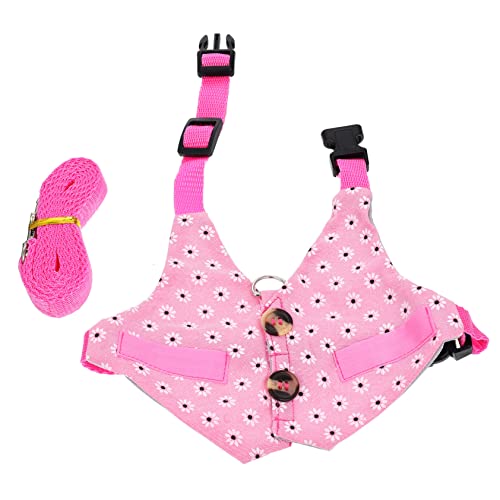 CIYODO 1 Set Hasen-druckanzug Und Leine, Kleine Haustier-kostü -Leine, Haustier-Dekorationen CIYODO 1 Set Hasen-druckanzug Und Leine, Kleine Haustier-kostü -Leine, Haustier-Dekorationen von CIYODO