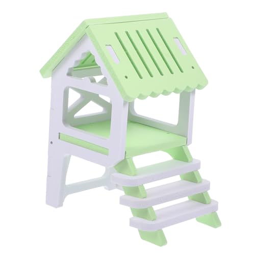 CIYODO 1 Set Meerschweinchen-versteck, Doppelstöckiges Hamster-versteck, Dekoratives Meerschweinchen-Villa-, Käfigzubehör CIYODO 1 Set Meerschweinchen-versteck, Doppelstöckiges Hamster-versteck, Dekoratives Meerschweinchen-Villa-, Käfigzubehör von CIYODO