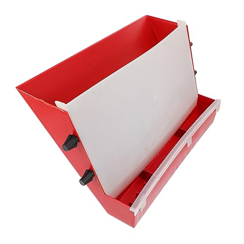 CIYODO 1 Stück Automatische Futterbox für Wachteln Futterspender mit Großem Fassungsvermögen Praktische Futterstation für Zucht Heim und Farm Langlebig Installieren von CIYODO