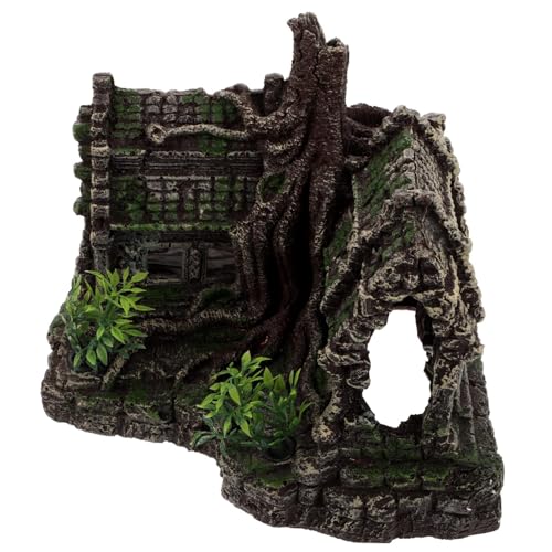 CIYODO 1 Stück Dekorative Statue für Aquarien Hiding Cave Ornament aus Premium Resin Tank Zubehör Sicher und Langlebig für Verschiedene Aquariengrößen CIYODO 1 Stück Dekorative Statue für Aquarien Hiding Cave Ornament aus Premium Resin Tank Zubehör Sicher und Langlebig für Verschiedene Aquariengrößen von CIYODO