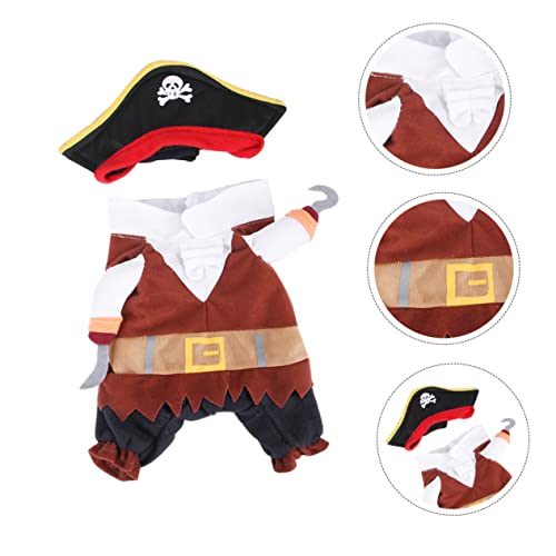 CIYODO 1 Stück Halloween Haustier Kostüm Kreative Hundekleidung aus Bequem und Halloween Partys und Veranstaltungen für Katzen CIYODO 1 Stück Halloween Haustier Kostüm Kreative Hundekleidung aus Bequem und Halloween Partys und Veranstaltungen für Katzen von CIYODO