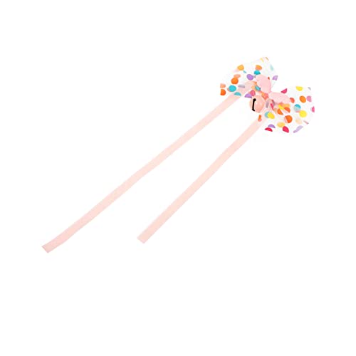 CIYODO 1 Stück Halsband Fliege Flügel Hals Katze Halskette Katze Halsband Haustierbedarf Dekorativer Halsgürtel Katze Party Favor Haustier Hals Bowknot Choker Rosa Organza von CIYODO
