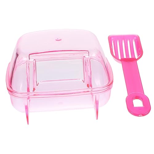 CIYODO 1 Stück Hamsterbad Haustier Wanne Hamsterröhren Für Klein Hamster Badehaus Hamstersandbadehaus Plastik Zufällige Farbe von CIYODO