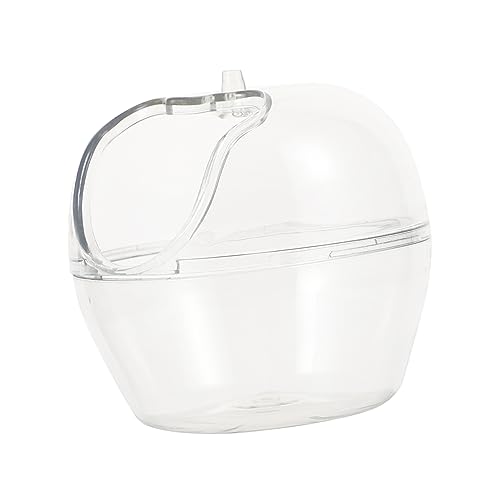 CIYODO 1 Stück Haustier Badezimmerzubehör Katzenstreu Baden Hamster Sandbad Pflege Innenbehälter Toilette Duschkoffer Duschbadewanne Haustier Schlafnest Kleine von CIYODO