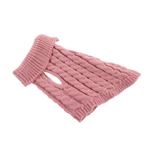 CIYODO 1 Stück Hundepullover für Winter Bequemer Warmer Strick Mantel für Kleine Hunde Atmungsaktive Hundebekleidung für Herbst und Winter Schützt vor Kälte und Sorgt für Stil von CIYODO