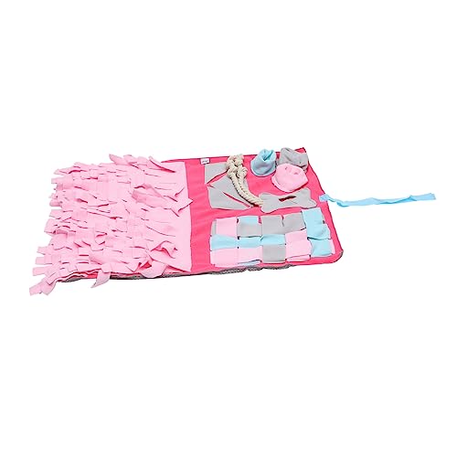 CIYODO 1 Stück Hundespieldecke Schnüffelmatte Für Hunde Hund Leckt Matte Haustier -fütterungsmatte Spender Hundematte Ausbildung Schnüffeln Futtermatte Für Haustiere Essen Bett Stoff Rosa CIYODO 1 Stück Hundespieldecke Schnüffelmatte Für Hunde Hund Leckt Matte Haustier -fütterungsmatte Spender Hundematte Ausbildung Schnüffeln Futtermatte Für Haustiere Essen Bett Stoff Rosa von CIYODO
