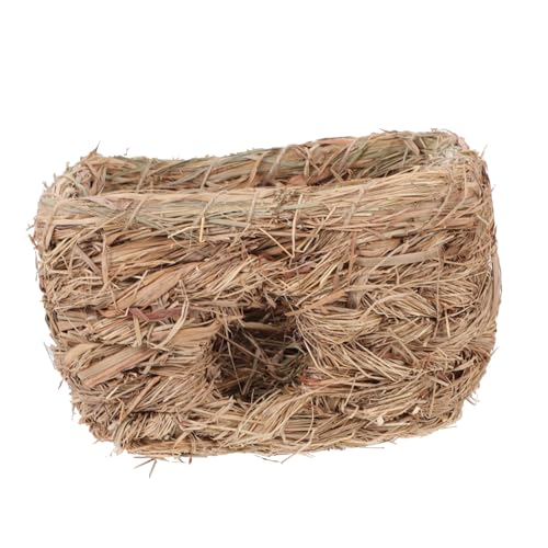 CIYODO 1stück Haustier Schlafhaus Aus Woven Nest Für Hamster Und Kleintiere Gemütlicher Schlafplatz Zum Spielen Und Entspannen Kleine Für Ratten Meerschweinchen Und Kaninchen CIYODO 1stück Haustier Schlafhaus Aus Woven Nest Für Hamster Und Kleintiere Gemütlicher Schlafplatz Zum Spielen Und Entspannen Kleine Für Ratten Meerschweinchen Und Kaninchen von CIYODO