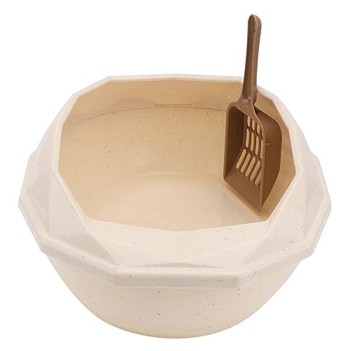 CIYODO 1 Stück Katzen -toilettenkatze KOT Wurf Katzentoilette Mit Geschlossen Plaudern Katzenbecken Katzenbedarf Halb Katzentoiletten Haustier Katzentoilette Fänger Khaki CIYODO 1 Stück Katzen -toilettenkatze KOT Wurf Katzentoilette Mit Geschlossen Plaudern Katzenbecken Katzenbedarf Halb Katzentoiletten Haustier Katzentoilette Fänger Khaki von CIYODO