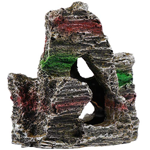 CIYODO 1 Stück Kreatives Aquarium Dekorationsornament aus Kunstharz Künstlicher für Fischbehälter für Aquarien und Terrarien Bietet Versteckmöglichkeiten und Verbessert CIYODO 1 Stück Kreatives Aquarium Dekorationsornament aus Kunstharz Künstlicher für Fischbehälter für Aquarien und Terrarien Bietet Versteckmöglichkeiten und Verbessert von CIYODO