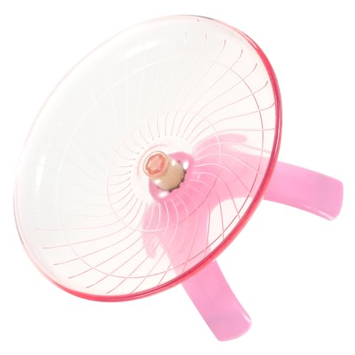 CIYODO 1 Stück Laufrad klein Form Haustier fliegend Hamster Igel Rad Nicht laufende Scheibe Übungsrad Scheibe Laufen Lassen Rosa CIYODO 1 Stück Laufrad klein Form Haustier fliegend Hamster Igel Rad Nicht laufende Scheibe Übungsrad Scheibe Laufen Lassen Rosa von CIYODO