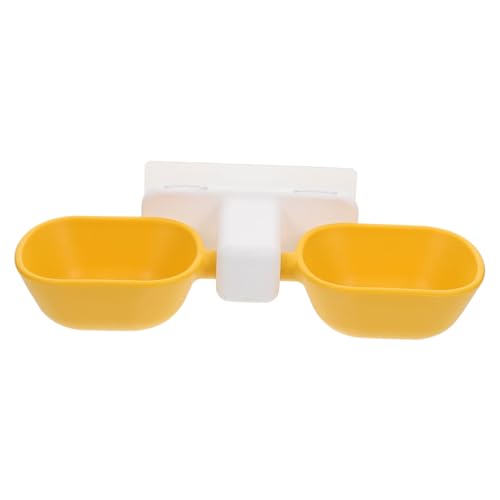 CIYODO Hängenapf Für Katzen Dual-use Schüssel Wasser Napf Verstellbar Haustier Fütterung Einfach Montage Kippsicher CIYODO Hängenapf Für Katzen Dual-use Schüssel Wasser Napf Verstellbar Haustier Fütterung Einfach Montage Kippsicher von CIYODO