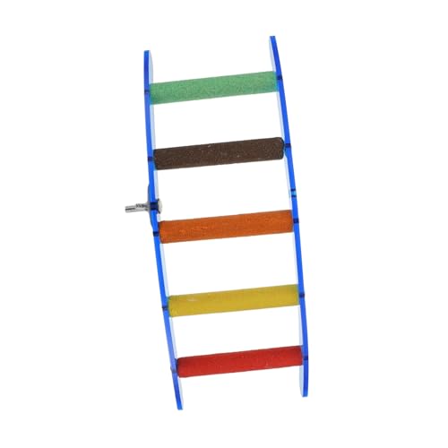 CIYODO 1 Stück Stand Vogel Stehen Drinnen Leiter Klettern Steht Vogelbarsch Vögel Stehendes Kletterbeißspielzeug Für Papageien Papagei Unterhaltungsspielzeug Acryl CIYODO 1 Stück Stand Vogel Stehen Drinnen Leiter Klettern Steht Vogelbarsch Vögel Stehendes Kletterbeißspielzeug Für Papageien Papagei Unterhaltungsspielzeug Acryl von CIYODO