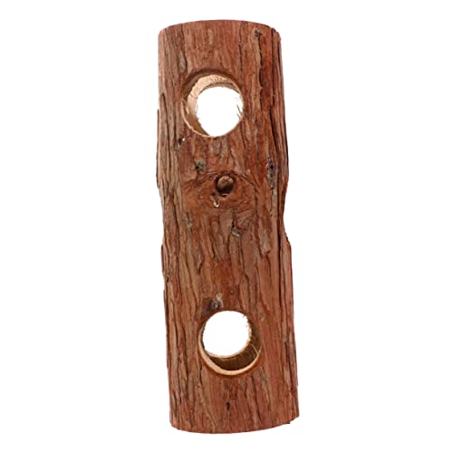 CIYODO 1 Stück Tunnelspielzeug aus Holz für Hamster Tunnel für Kleine Haustiere Sicheres Versteck und Spielgelegenheit für Hamster und Andere Kleintiere von CIYODO
