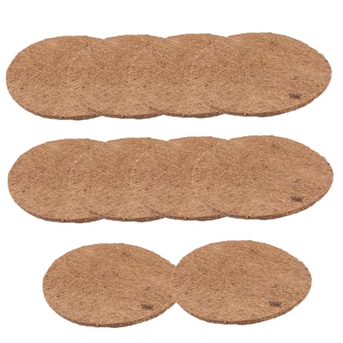 CIYODO 10 Stück Atemaktive Taubennestunterlagen Premium Nistmatten für Tauben Hühner und Kleintiere für Zucht und von CIYODO