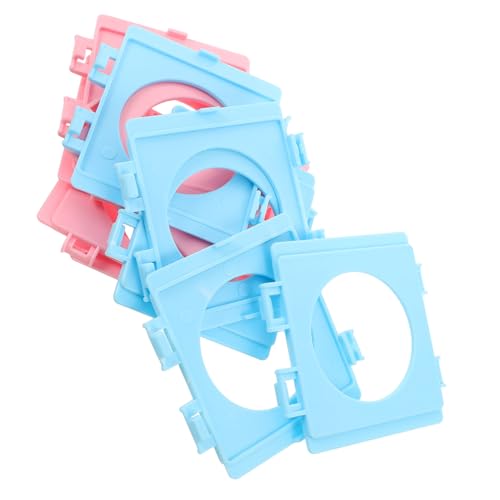 CIYODO 10 Stück Externe Rohranschlüsse für Käfigmodule Einfach zu Montieren Geeignet für Kleine Tiere Wie Hamster und Zwerghamster und Blauer Varianten von CIYODO