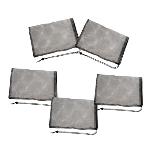 CIYODO 10 Stück Teiliges Schwarzer Aquarium Filterbeutel aus Polyester mit Kordelzug Netz Filtersack für Fischbecken zur Filterung von Futterresten und Schwebeteilchen Wiederverwendbar CIYODO 10 Stück Teiliges Schwarzer Aquarium Filterbeutel aus Polyester mit Kordelzug Netz Filtersack für Fischbecken zur Filterung von Futterresten und Schwebeteilchen Wiederverwendbar von CIYODO