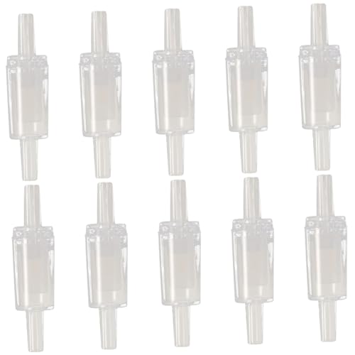 CIYODO Rückschlagventil-Set für Aquarien 10-teilig Einweg-Rückschlagventil Zubehör für Vakuum-Luftpumpen weiß aus rostfreiem Stahl CIYODO Rückschlagventil-Set für Aquarien 10-teilig Einweg-Rückschlagventil Zubehör für Vakuum-Luftpumpen weiß aus rostfreiem Stahl von CIYODO