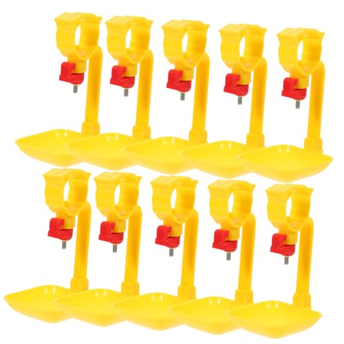 CIYODO 10 Stück Hühnertränken Aus Kunststoff Trinkbecher Für Geflügel Für Den Bauernhof CIYODO 10 Stück Hühnertränken Aus Kunststoff Trinkbecher Für Geflügel Für Den Bauernhof von CIYODO