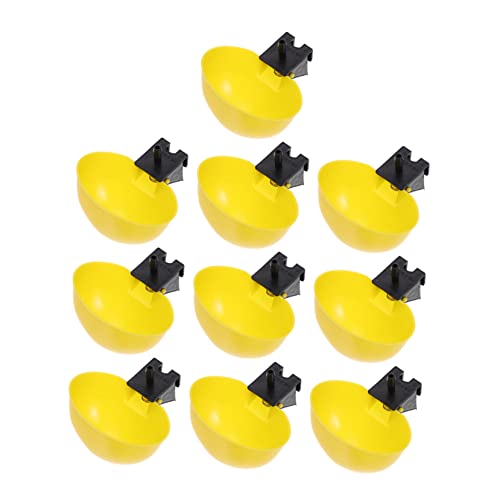 CIYODO 10stücke Automatische Trinkbehälter Für Küken Kleiner Wasser Und Futterspender Für Tauben Hühner Und Andere Kleine Vögel Für Käfige Und Fütterung CIYODO 10stücke Automatische Trinkbehälter Für Küken Kleiner Wasser Und Futterspender Für Tauben Hühner Und Andere Kleine Vögel Für Käfige Und Fütterung von CIYODO