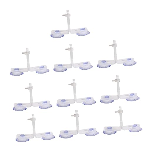 CIYODO 10st Isolierplattenklemme Für Aquarien Filter Tassendrehhaken Aquarium-trennwand Gestell Randlos Airline-Clip Für Aquarien Abs Netz Wandhaken Rohr Aquarienteiler Acryl Transparent CIYODO 10st Isolierplattenklemme Für Aquarien Filter Tassendrehhaken Aquarium-trennwand Gestell Randlos Airline-Clip Für Aquarien Abs Netz Wandhaken Rohr Aquarienteiler Acryl Transparent von CIYODO