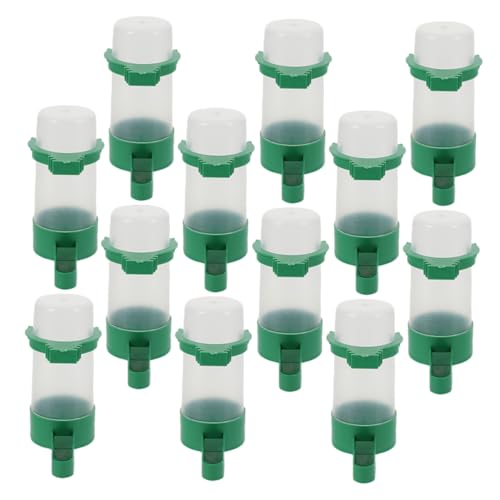 CIYODO 12 Stück Automatischer Wasserspender für Vögel Praktische Tränke für Käfige für Wellensittiche Papageien und Tauben Langlebiges Material Einfache und CIYODO 12 Stück Automatischer Wasserspender für Vögel Praktische Tränke für Käfige für Wellensittiche Papageien und Tauben Langlebiges Material Einfache und von CIYODO