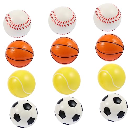 CIYODO Trainingsball für Haustiere 12 Stück Hunde-PU- Spielzeug lustiger Kauball für Hunde Bunte Haustierbälle sicher zum Spielen und Greifen CIYODO Trainingsball für Haustiere 12 Stück Hunde-PU- Spielzeug lustiger Kauball für Hunde Bunte Haustierbälle sicher zum Spielen und Greifen von CIYODO