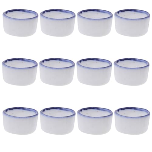 CIYODO 12-teiliges Set Mit Futter- Und Wasserschüsseln Für Reptilien Spinnen Skorpione Keramikbehälter Für Haustiere Einsiedlerkrebs Mini-schüssel Bartagamen-Tank-zubehör CIYODO 12-teiliges Set Mit Futter- Und Wasserschüsseln Für Reptilien Spinnen Skorpione Keramikbehälter Für Haustiere Einsiedlerkrebs Mini-schüssel Bartagamen-Tank-zubehör von CIYODO