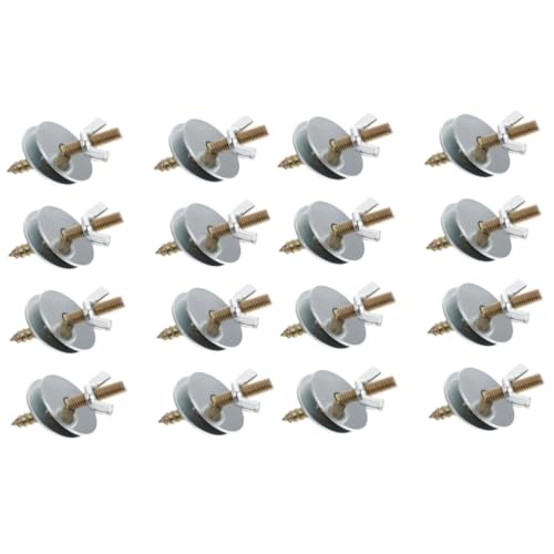CIYODO 16 Sets Käfig Vogel Zubehör Halteschrauben Für Vogelstangen Vogelkäfig Schrauben Mit Muttern Mehrzweck CIYODO 16 Sets Käfig Vogel Zubehör Halteschrauben Für Vogelstangen Vogelkäfig Schrauben Mit Muttern Mehrzweck von CIYODO