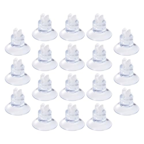 CIYODO 18 Stück Aquarium Saugnapf Clips Gummiklemmen Für Aquarien Transparente Schlauchklemmen CIYODO 18 Stück Aquarium Saugnapf Clips Gummiklemmen Für Aquarien Transparente Schlauchklemmen von CIYODO