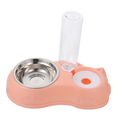 CIYODO Doppel-futterspender Für Hunde Und Katzen Wasserspender Mit Transparenter Flasche Haustier-fütterungswerkzeug Einfach Zu Bedienen Reinigen CIYODO Doppel-futterspender Für Hunde Und Katzen Wasserspender Mit Transparenter Flasche Haustier-fütterungswerkzeug Einfach Zu Bedienen Reinigen von CIYODO
