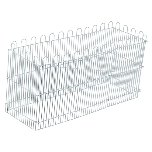 CIYODO Kleintier Laufstall Haustier Käfig Eisendrahtzaun Spielplatz Für Hamster Chinchilla Hase Einfach Zu Tragen Indoor Outdoor Geeignet CIYODO Kleintier Laufstall Haustier Käfig Eisendrahtzaun Spielplatz Für Hamster Chinchilla Hase Einfach Zu Tragen Indoor Outdoor Geeignet von CIYODO