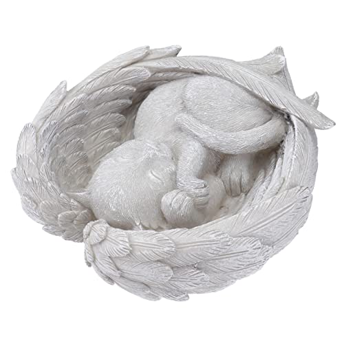 CIYODO Resin Memorial Cat Angel Statue Gedenkstein Für Geliebte Katzen Dekorative Gartenskulptur Zur Erinnerung An Haustiere Und Heilung Für Trauernde Freunde CIYODO Resin Memorial Cat Angel Statue Gedenkstein Für Geliebte Katzen Dekorative Gartenskulptur Zur Erinnerung An Haustiere Und Heilung Für Trauernde Freunde von CIYODO