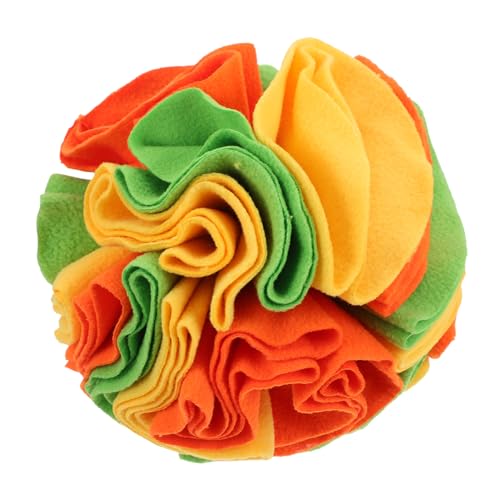 CIYODO 1Stk Hundeschnüffelball langsames Schnüffelspielzeug Kauspielzeug für Welpen Interactive Dog Toys Dog chew Toy Leckfutterspielzeug für Haustiere Haustier Spielzeug Polarfleece CIYODO 1Stk Hundeschnüffelball langsames Schnüffelspielzeug Kauspielzeug für Welpen Interactive Dog Toys Dog chew Toy Leckfutterspielzeug für Haustiere Haustier Spielzeug Polarfleece von CIYODO