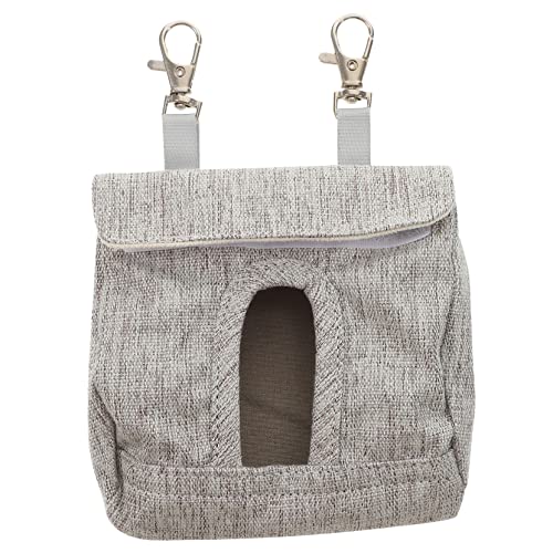 CIYODO 1Stück Guinea Pig Fütterung Heu Hängender Heubehälter Für Kaninchenkäfige Waschbar Und Wiederverwendbar Für Meerschweinchen Und Hamster Und Tragbar Braunes Design von CIYODO