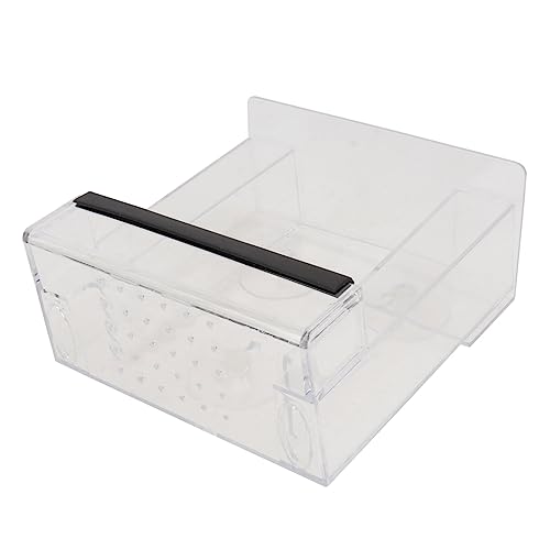 CIYODO 1Stück Saugnapfbecher Fütterungsbox für Transparenter Lebensmittelspender für Outdoor Vogelfütterung zu Installieren Langlebig für Wildvögel CIYODO 1Stück Saugnapfbecher Fütterungsbox für Transparenter Lebensmittelspender für Outdoor Vogelfütterung zu Installieren Langlebig für Wildvögel von CIYODO