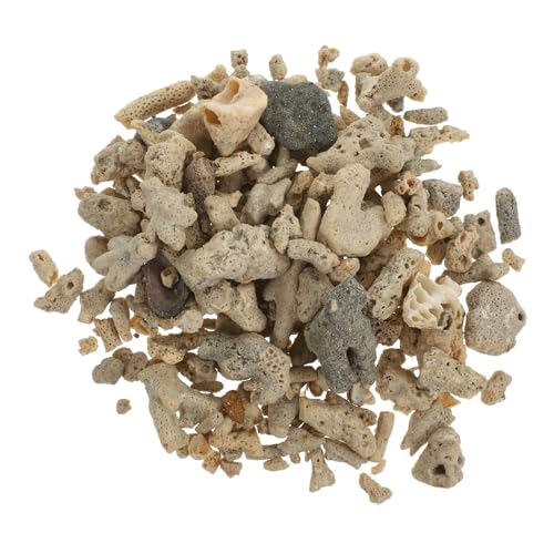 CIYODO 1Tasche Korallenfilter für Aquarien Natürliche Dekoration aus Korallenmaterial Zufällige Formen und Effektive Wasserfilterung für Gesundes Fischleben CIYODO 1Tasche Korallenfilter für Aquarien Natürliche Dekoration aus Korallenmaterial Zufällige Formen und Effektive Wasserfilterung für Gesundes Fischleben von CIYODO