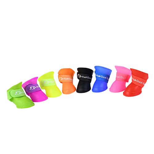 CIYODO 2 Paare Schuhe Für Hunde Hundeschuhe Stiefel Für Hunde Zufällige Farbe CIYODO 2 Paare Schuhe Für Hunde Hundeschuhe Stiefel Für Hunde Zufällige Farbe von CIYODO