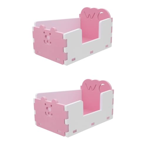 CIYODO 2 STK Hamster Toilette Hamster klo Small pet Toilet Lovely Hamster Toilet Kleintierbedarf Hamstertoilette fussbadewanne Kleine Haustiertoilette Hamster kleine Toilette PVC Rosa CIYODO 2 STK Hamster Toilette Hamster klo Small pet Toilet Lovely Hamster Toilet Kleintierbedarf Hamstertoilette fussbadewanne Kleine Haustiertoilette Hamster kleine Toilette PVC Rosa von CIYODO