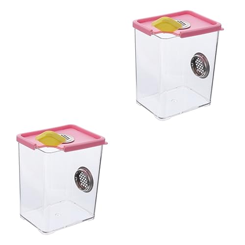 CIYODO 2 Stücke Schildkröte Futternapf Reptil Terrarium Futternapf Klettern Haustier Fütterung Container Aquarium Züchter Box Für von CIYODO