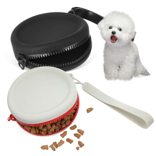 CIYODO 2 Stück Beutel für Hundeleckerlis Mini Reißverschluss Beutel und Aufbewahrungstasche für Hundetraining Earphone Organizer CIYODO 2 Stück Beutel für Hundeleckerlis Mini Reißverschluss Beutel und Aufbewahrungstasche für Hundetraining Earphone Organizer von CIYODO