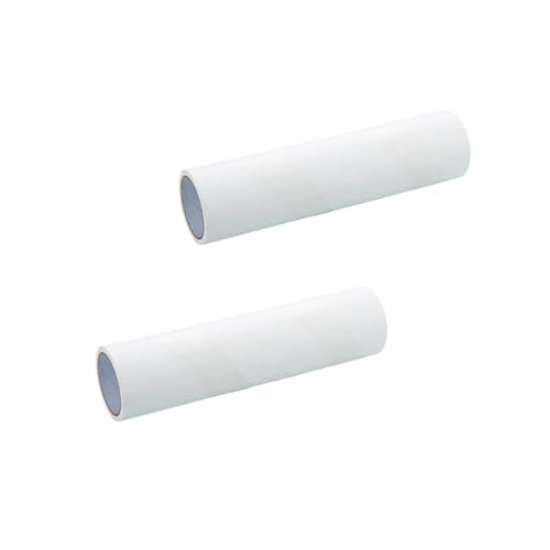 CIYODO 2stücke Fusselrollen Ersatzpapier Klebrige Ersatzblätter Für Tierhaarentferner Und Fusselrollen Für Kleidung Teppiche Möbel Und Autositze Ultra-klebrig Langlebig von CIYODO