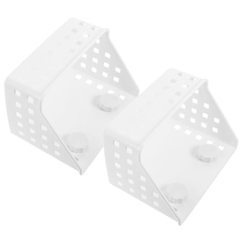 CIYODO 2stücke Kaninchen-futterspender Kunststoff Heuhalter Für Kleine Haustiere Futterstation Für Meerschweinchen Und Platzsparend Für Käfige von CIYODO