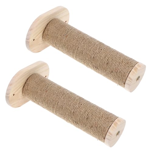 CIYODO 2 Stück Holz Katzen Wand Treppe Wandmontierte Kratzleiter für Katzen und Langlebig Kratzen und Ausruhen für Innenräume und Haustiergeschäfte CIYODO 2 Stück Holz Katzen Wand Treppe Wandmontierte Kratzleiter für Katzen und Langlebig Kratzen und Ausruhen für Innenräume und Haustiergeschäfte von CIYODO