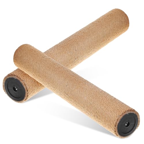 CIYODO 2 Stück Katzen Kratzsäule aus Jute Ersatzteil für Kratzmöbel Durchmesser zur Natürlichen Kratzverhaltens Langlebig und Pflegeleicht CIYODO 2 Stück Katzen Kratzsäule aus Jute Ersatzteil für Kratzmöbel Durchmesser zur Natürlichen Kratzverhaltens Langlebig und Pflegeleicht von CIYODO