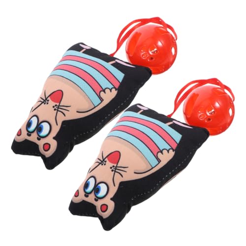 CIYODO 2 stücke Katzenspielzeug Necken Glocke Interaktives Haustier Spielzeug für Kätzchen Katze Lustige Katze Mäuse Spielzeug für Training Spielen CIYODO 2 stücke Katzenspielzeug Necken Glocke Interaktives Haustier Spielzeug für Kätzchen Katze Lustige Katze Mäuse Spielzeug für Training Spielen von CIYODO