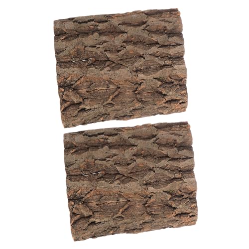 CIYODO 2 Stück Korkrinde für Terrarien Kletterwand für Reptilien Vielseitige Dekoration für Schildkröten Chamäleons und Schlangen CIYODO 2 Stück Korkrinde für Terrarien Kletterwand für Reptilien Vielseitige Dekoration für Schildkröten Chamäleons und Schlangen von CIYODO