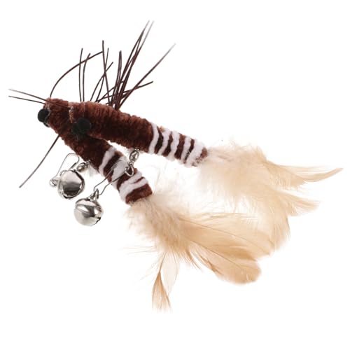 CIYODO 2 Stück Ersatzköpfe Für Katzenangel Insekten Katzenspielzeug Katzen-nachfüllungen Für Teaser von CIYODO